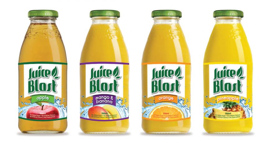 Juice Blast Labels